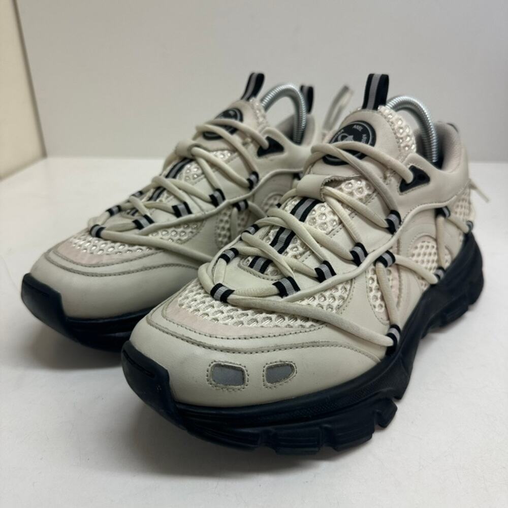 VERY GOOD Axel Arigato Marathon Runner Platform Sneaker 40.33075 Cream/Black 7 - Picture 2 of 13